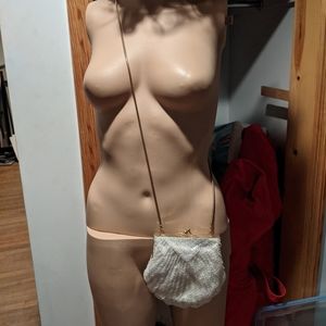 Vintage Mesh and Bead Purse